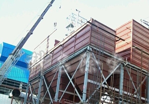 除塵器制作現(xiàn)場(chǎng)